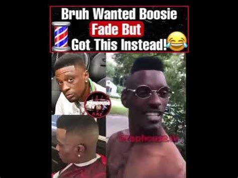 Bro wanted a boosie fade - 224.7K Likes, 695 Comments. TikTok video from I bet I make you laugh (@ibimyl): "bro wanted the boosie fade credit@tama #comedy #meme #funnyvideo #funnyvideos #memes #funny #lol #fyp #hair #haircut #boosiefade". 🤨Music Sounds Better With You - Slowed - Slowed Labs.